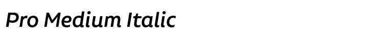 Aalto Sans Pro Medium Italic