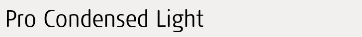 FF Signa Round Pro Condensed Light