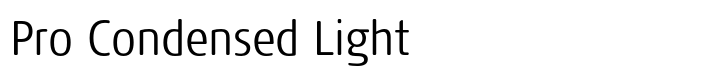 FF Signa Round Pro Condensed Light