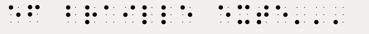 EF Braille Extended Grid