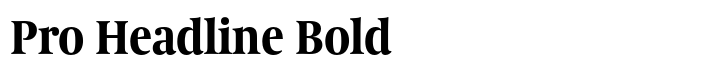Coranto 2 Pro Headline Bold