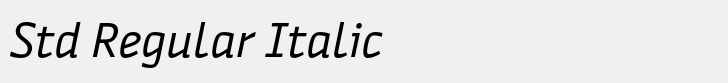 Ways Std Regular Italic