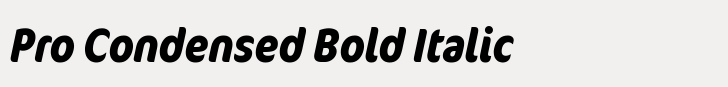 FF Cocon Pro Condensed Bold Italic