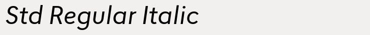 Lasiver Std Regular Italic