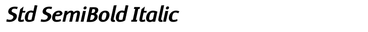 Yang Std SemiBold Italic
