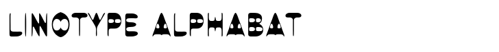 Linotype Alphabat