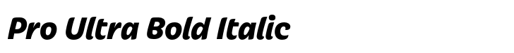 Iskra Pro Ultra Bold Italic