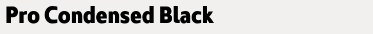 Kyrial Sans Pro Pro Condensed Black