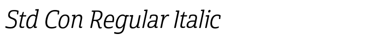 Cabrito Semi Std Con Regular Italic
