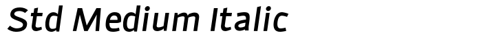 Adonide Std Medium Italic