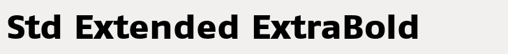FF Fago Std Extended ExtraBold