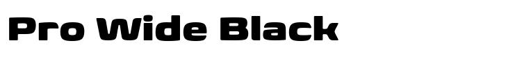 Biome Pro Wide Black