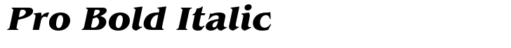 ITC Benguiat Pro Bold Italic