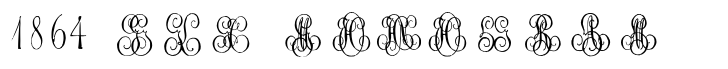1864 GLC Monogram