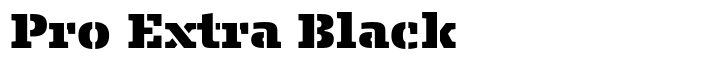 FF Signa Slab Stencil Pro Extra Black