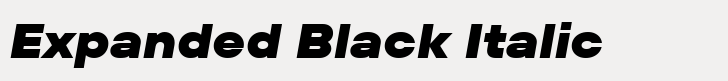 TT Hoves Pro Expanded Black Italic