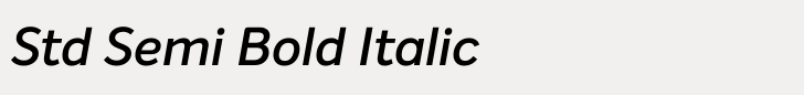 Intelo Std Semi Bold Italic