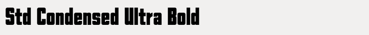 Goodland Std Condensed Ultra Bold