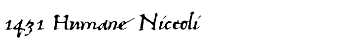 1431 Humane Niccoli