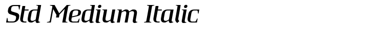 Absentia Serif Std Medium Italic