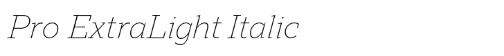 TT Norms Pro Serif Pro ExtraLight Italic