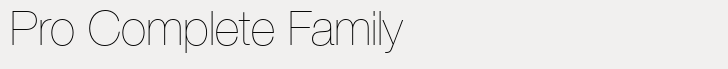 Neue Helvetica Pro Complete Family