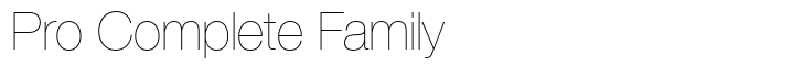 Neue Helvetica Pro Complete Family