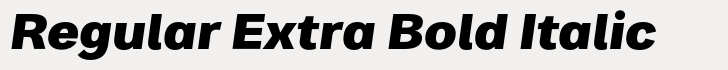 Bruta Pro Regular Extra Bold Italic