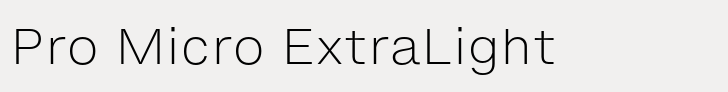 Helvetica Now Pro Micro ExtraLight