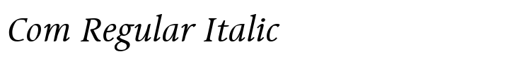 Linotype Syntax Serif Com Regular Italic