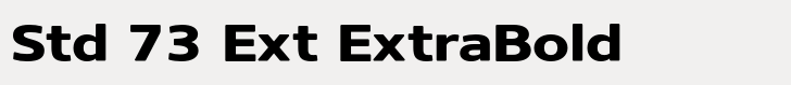 Core Sans NR Std 73 Ext ExtraBold