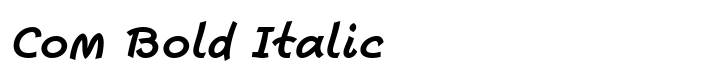 Escript Com Bold Italic