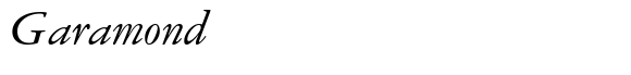 Garamond #3
