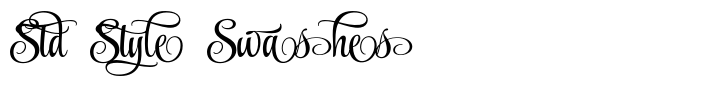 Style Script Std Style Swashes