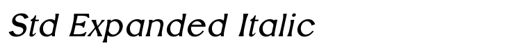 ThennaCM Std Expanded Italic