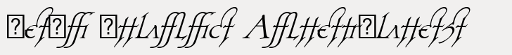 Planet Serif Demi Italic Alternates