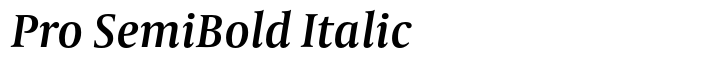 Capitolium News 2 Pro SemiBold Italic