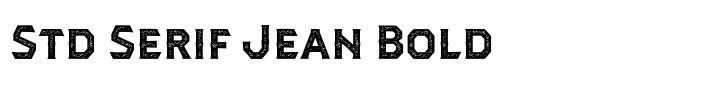 Dever Std Serif Jean Bold