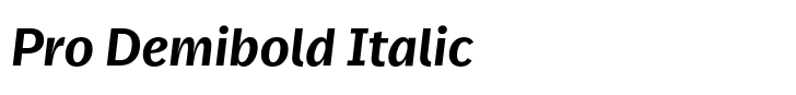 FF Real Text Pro Demibold Italic