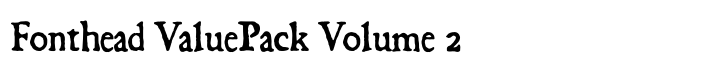 Fonthead ValuePack Volume 2