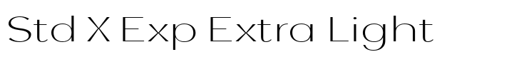 TA Modern Times Std X Exp Extra Light