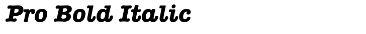 ITC American Typewriter Pro Bold Italic