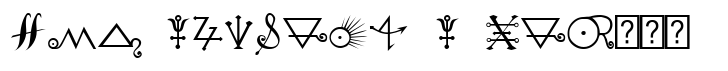 Alchemy Symbols Std Alchemy A Regular