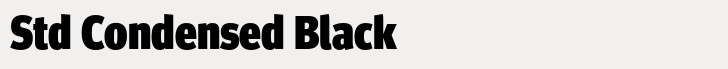 FF Meta Headline Std Condensed Black