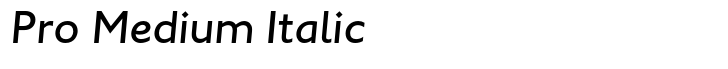 ITC Johnston Pro Medium Italic