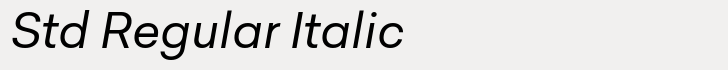 Celias Std Regular Italic