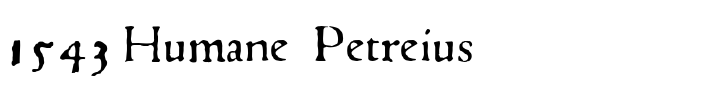 1543 Humane Petreius