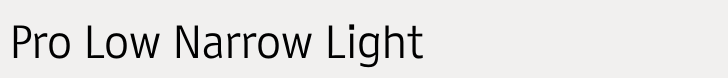 Lipa Agate Pro Low Narrow Light