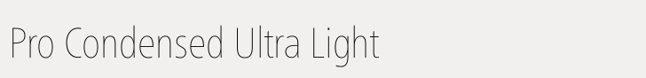 Neue Frutiger for PFERD group Pro Condensed Ultra Light
