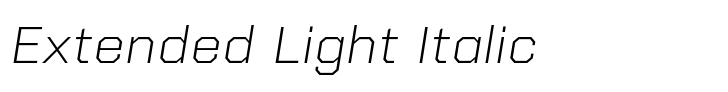 Kairos Sans Extended Light Italic